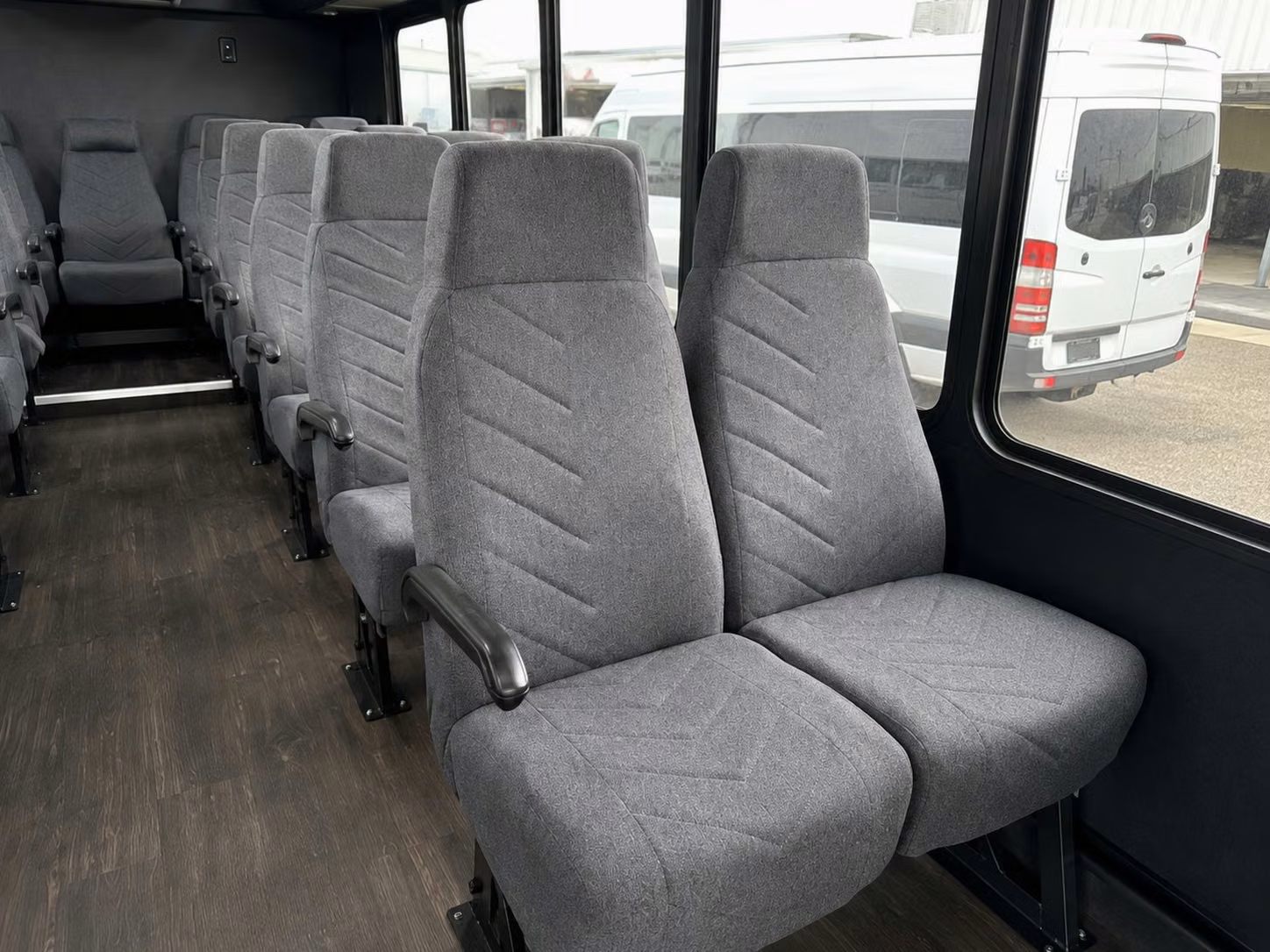 20 passenger minibus interior