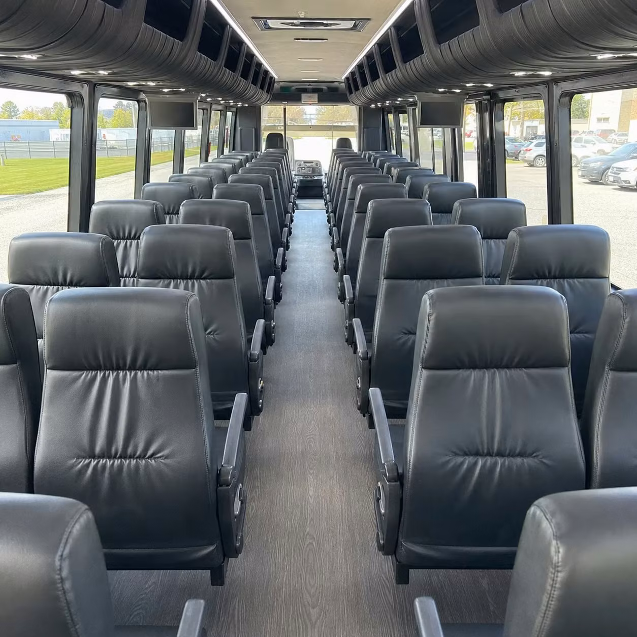 35 passenger minibus inside