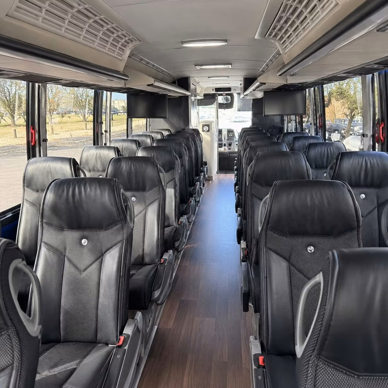 norwalk 56 passenger charter bus rental