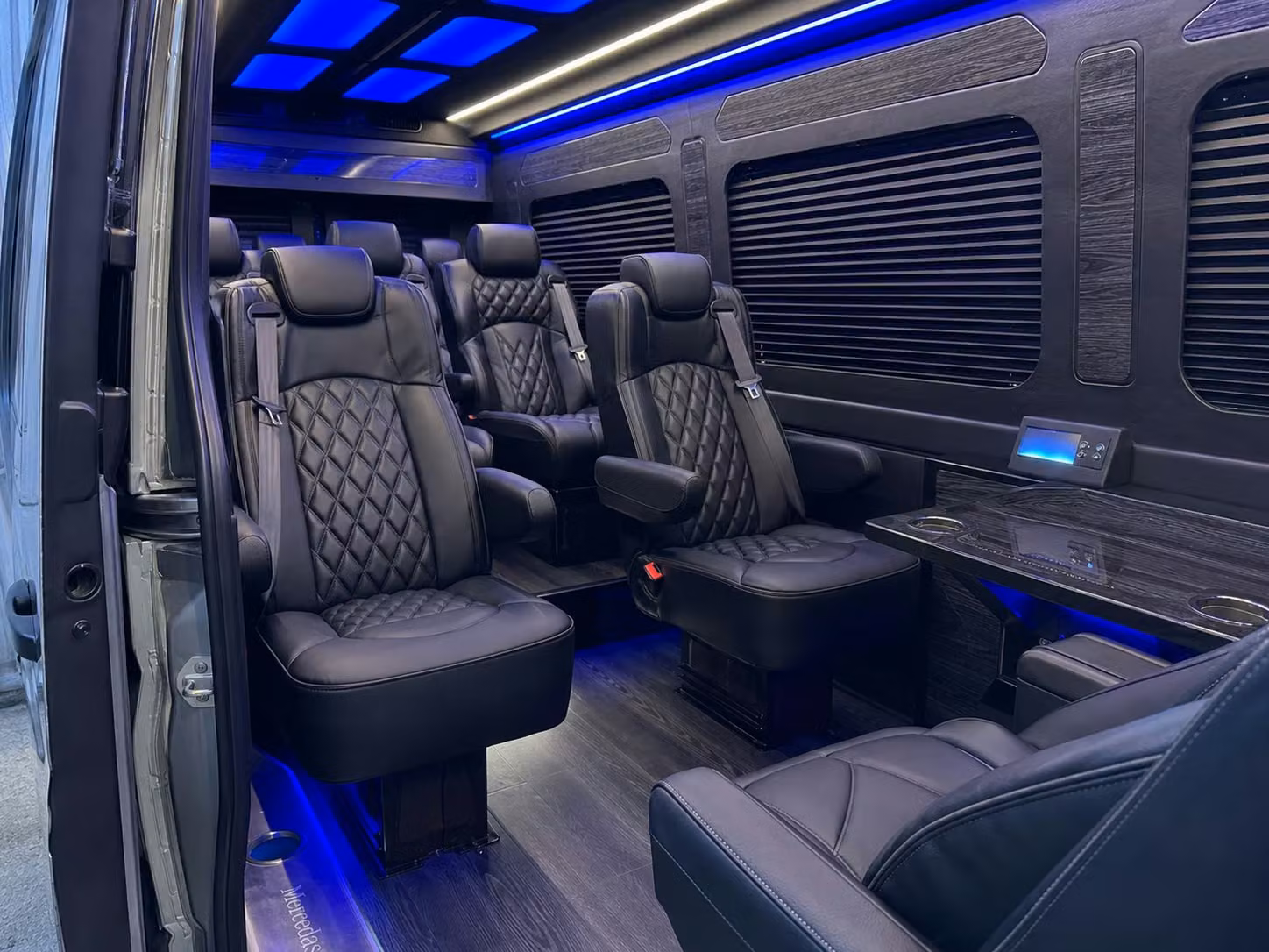 sprinter van transportation for groups and events across norwalk